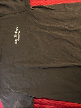riot society Black Los Angeles California Script Tee
